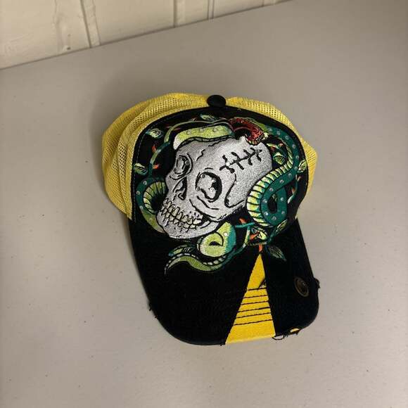 Vintage y2k Ed hardy style hat - Picture 1 of 4